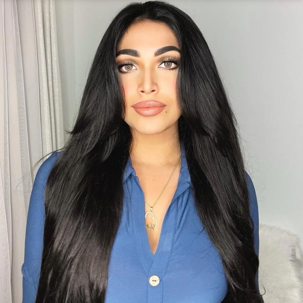 20 inch jet black Irresistible Me clip ins